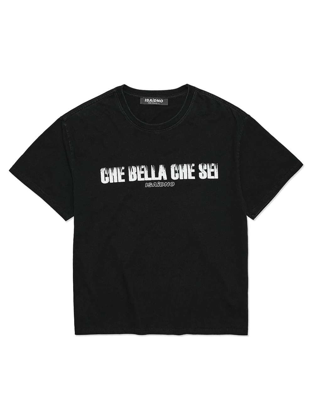 Bella S/S Black Tee