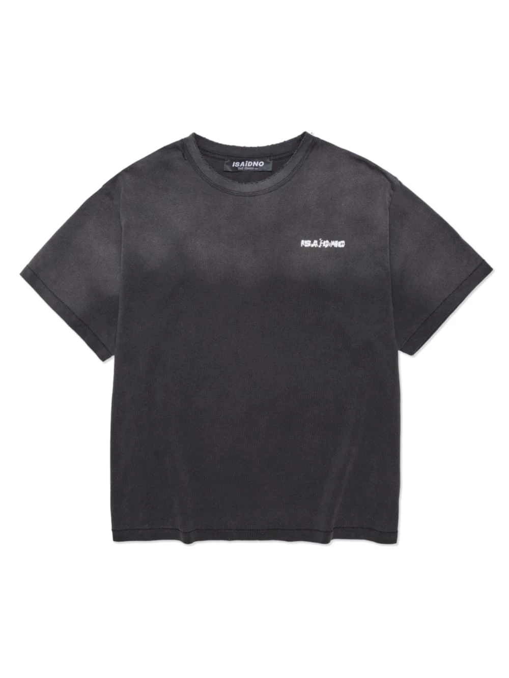 Ripple Logo Washed Black Vintage Wash Tee