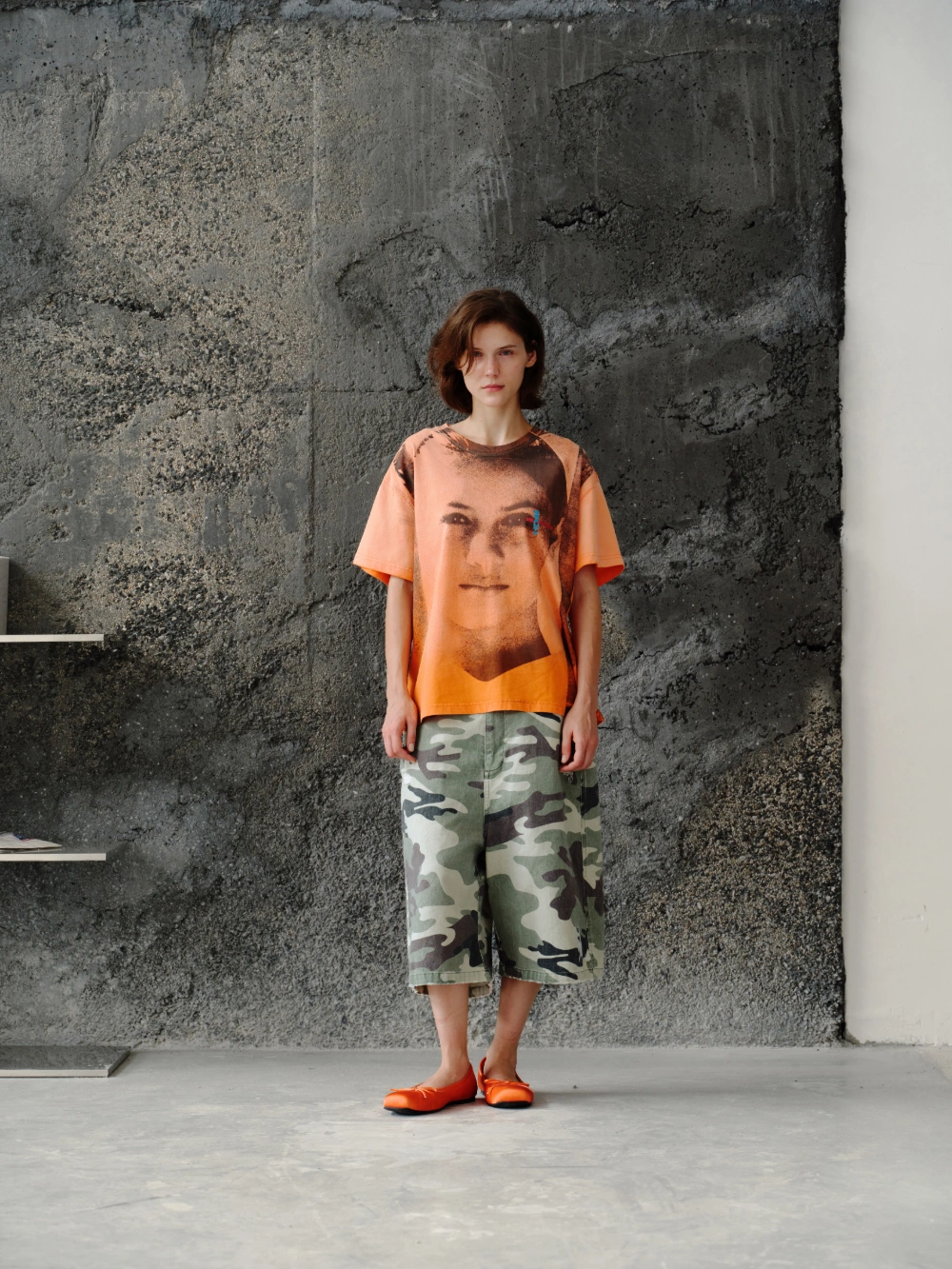 Nun S/S Tee Orange - Image 5