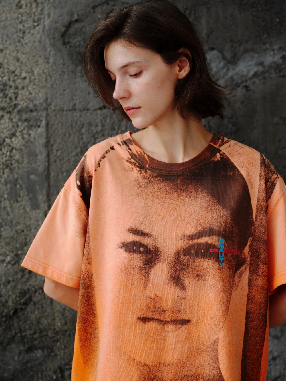 Nun S/S Tee Orange - Image 8