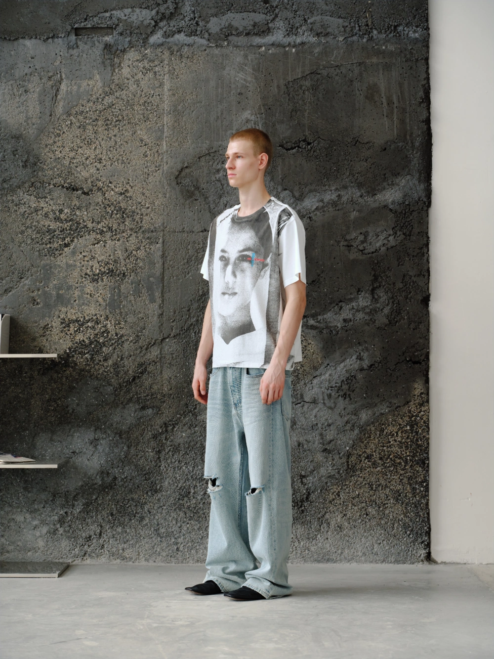 Nun S/S Tee WhiteNun S/S Tee White - Image 6
