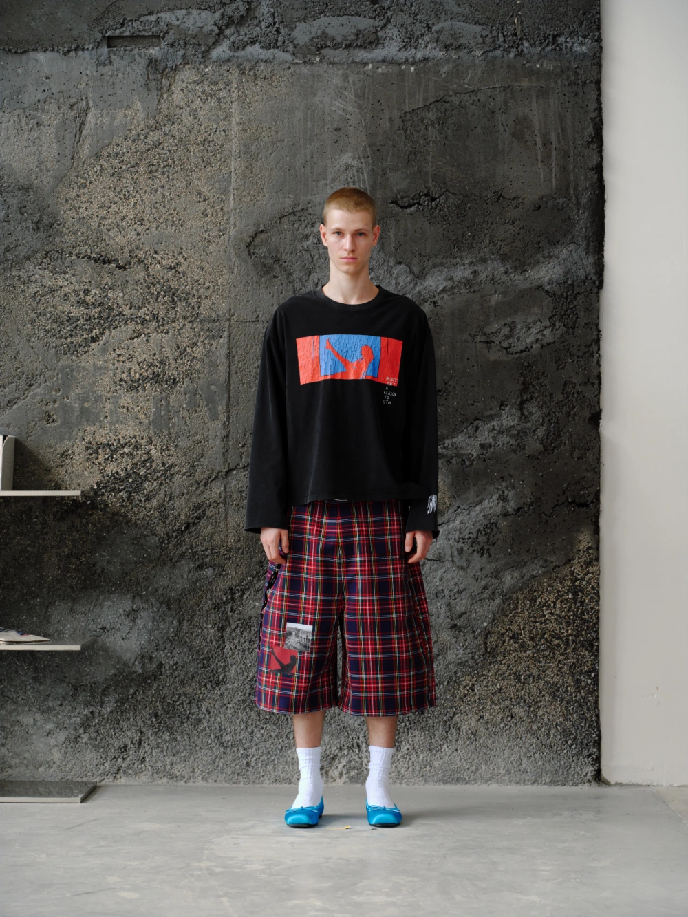 Reason Tartan Cropped Pants - Image 6