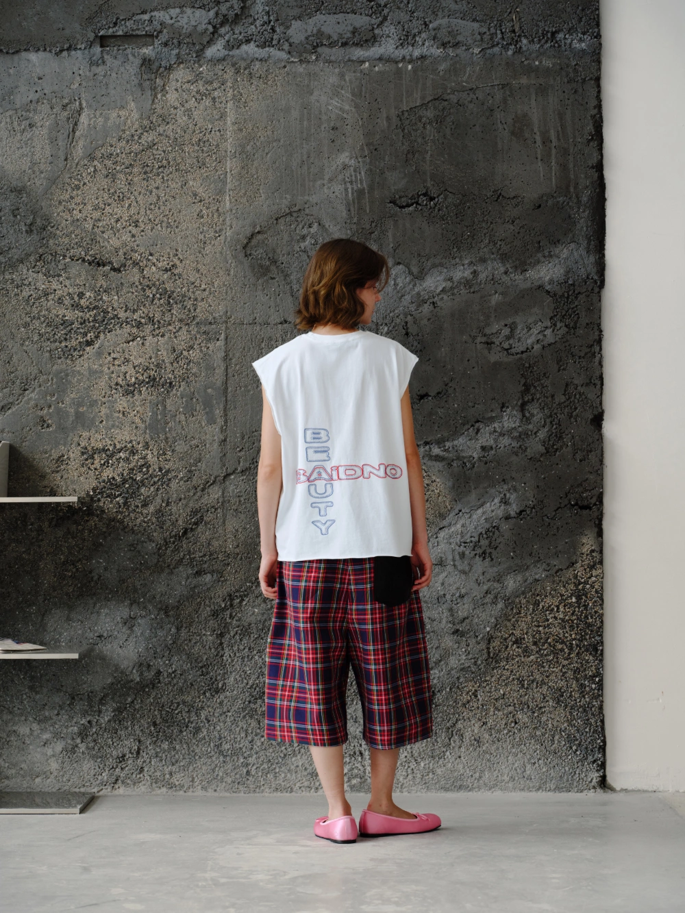 Cabaret Sleeveless Tee White - Image 4