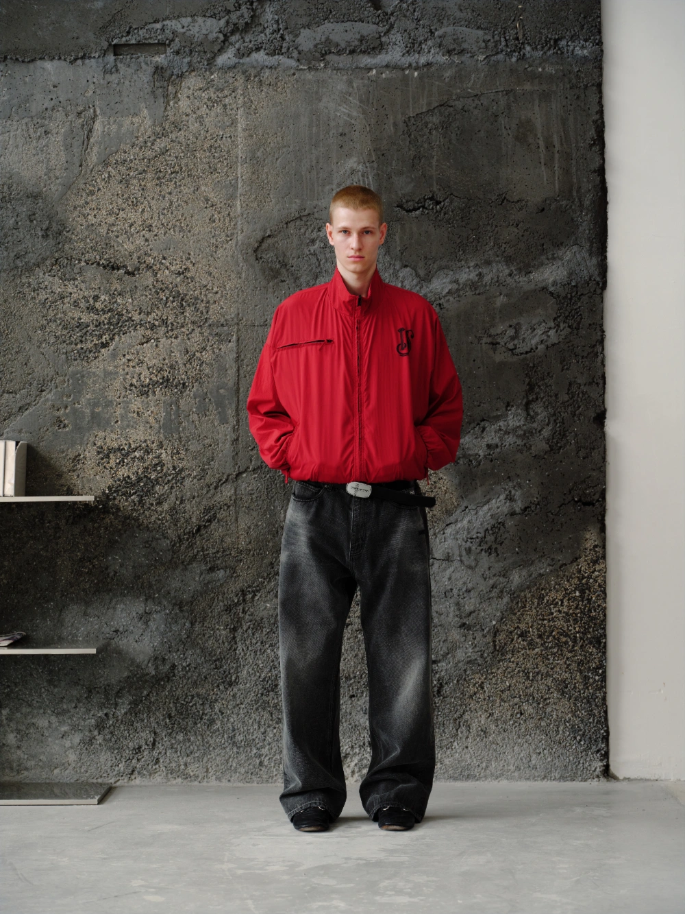 IS Reversible Coach Jacket Red - Image 6