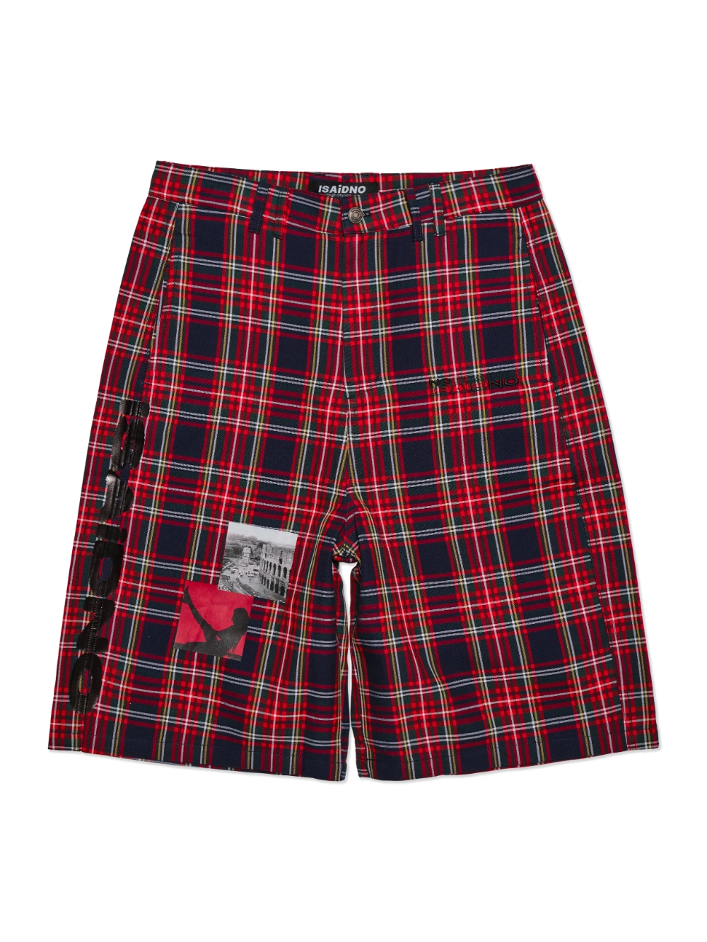 Reason Tartan Cropped Pants
