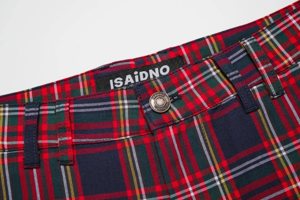 Reason Tartan Cropped Pants - Image 3