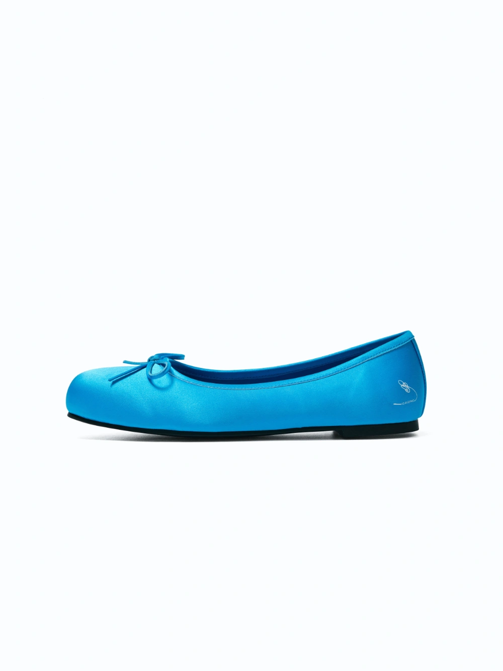 ISN Square Ballet Flats Diamond Blue