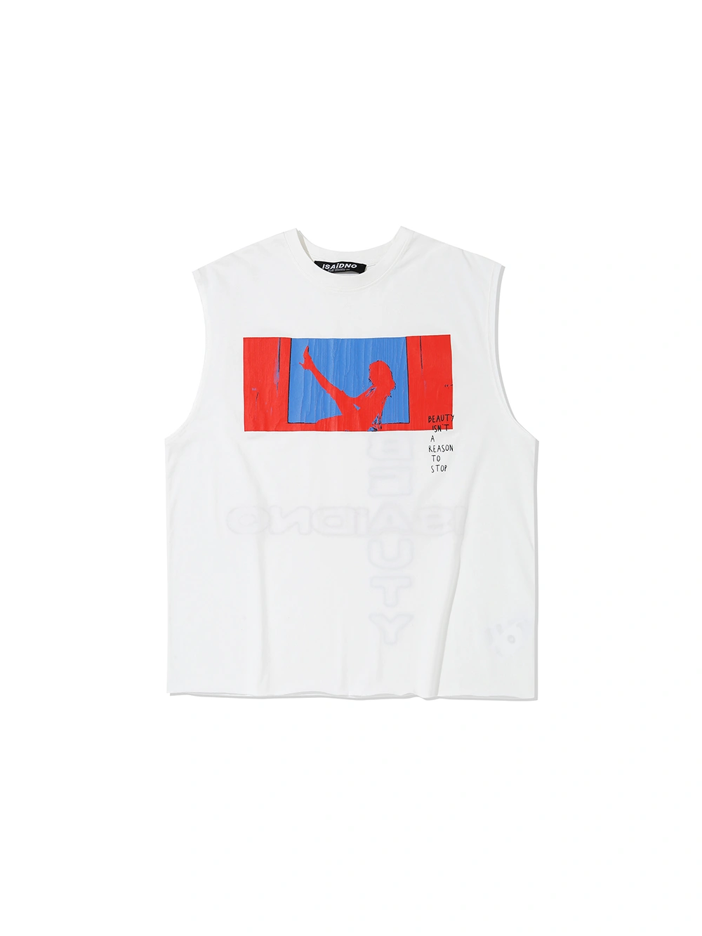 Cabaret Sleeveless Tee White