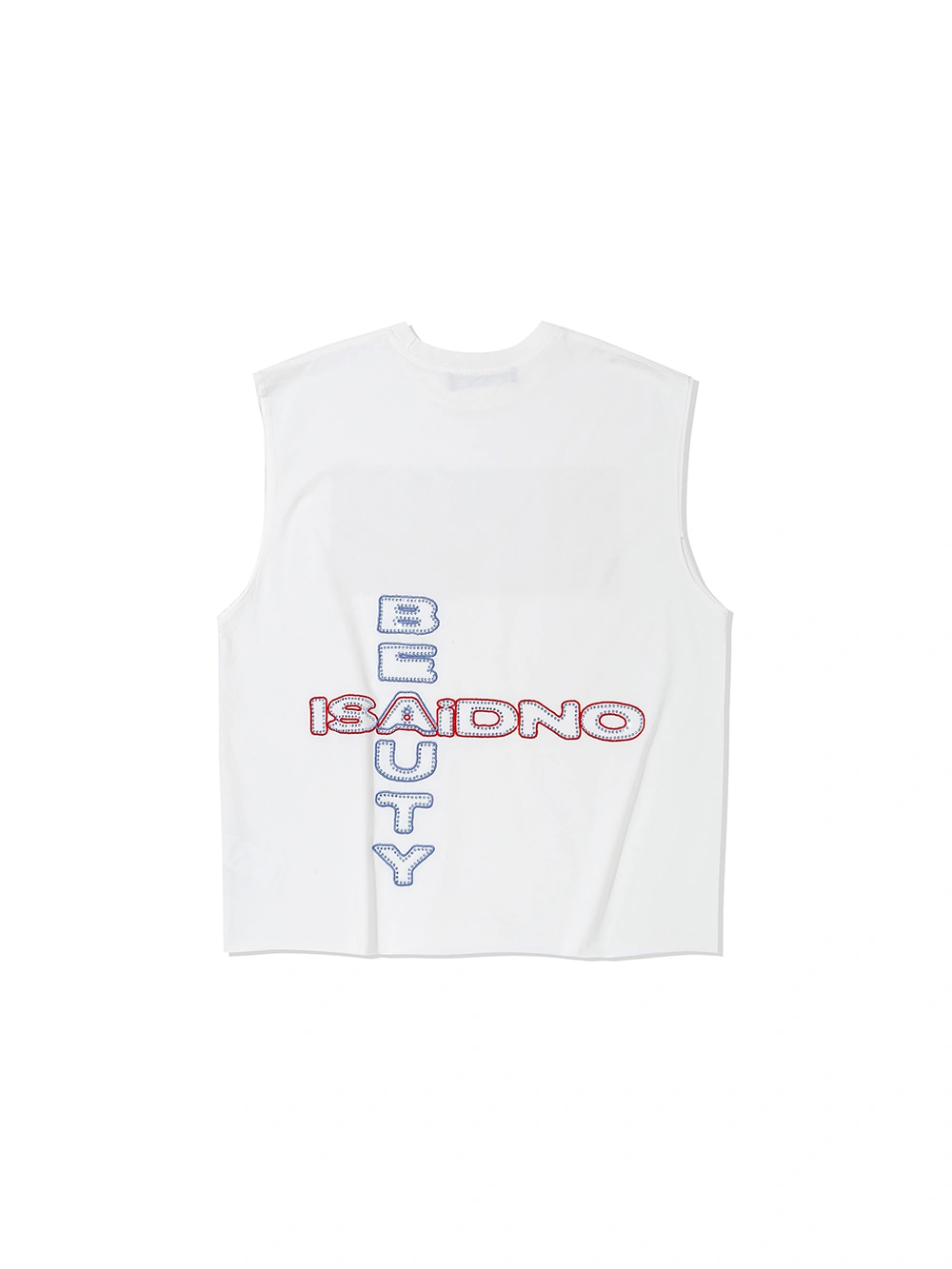 Cabaret Sleeveless Tee White - Image 2